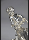 Lazarus Posen, patera figuralna, srebro 800, lata 1870-90