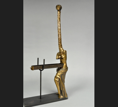 Salvador Dali , "Venus a la Girafe", brąz patynowany