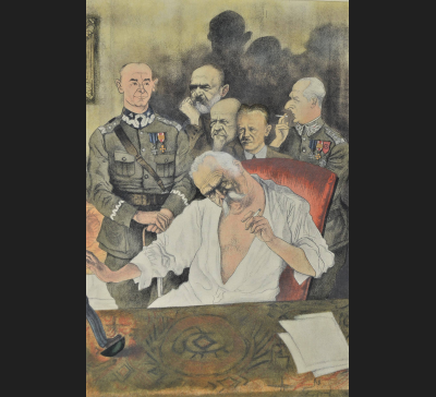 Zdzisław Czermański, 11 karykatur Piłsudskiego, Paryż 1931 r