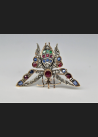 "Motyl" / Broszka, złoto /rubiny /szafiry /diamenty / koniec XIX wieku.