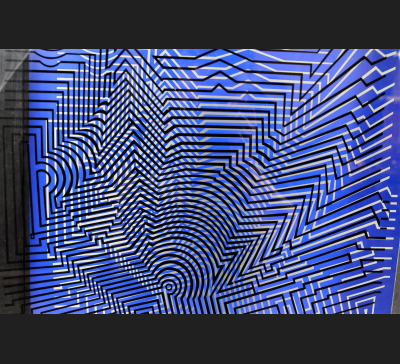 Victor Vasarely, seria "Zint", abstrakcja geometryczna