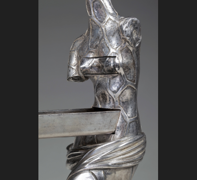 Salvador Dali , "Venus a la Girafe", brąz srebrzony 1973 r.