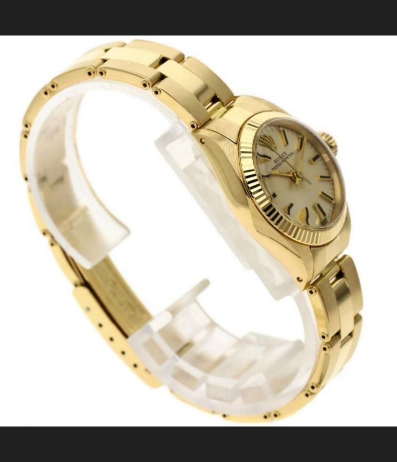 Damski Rolex Oyster Perpetual, złoto 750