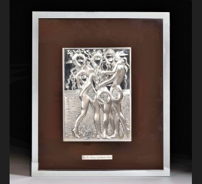 Salvador Dali, "Trzy Gracje", srebro 925
