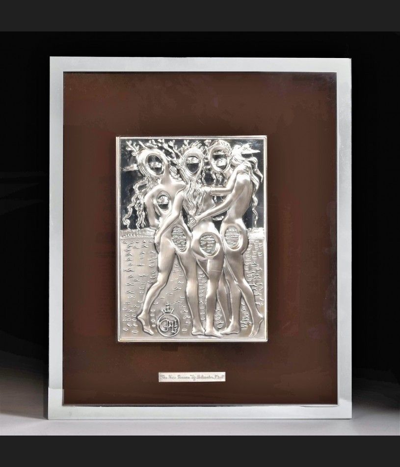 Salvador Dali, "Trzy Gracje", srebro 925