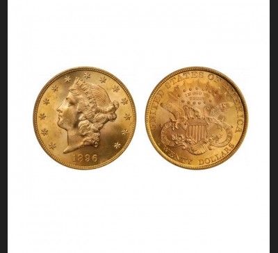 20 $ złota moneta USA...