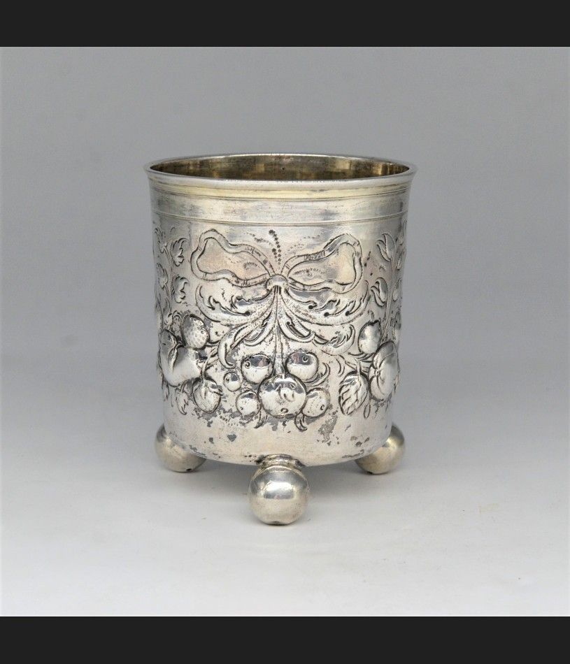 Muzealne, barokowe srebro, lata 1688 -1697