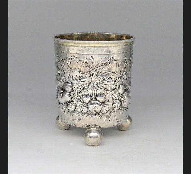Muzealne, barokowe srebro, lata 1688 -1697