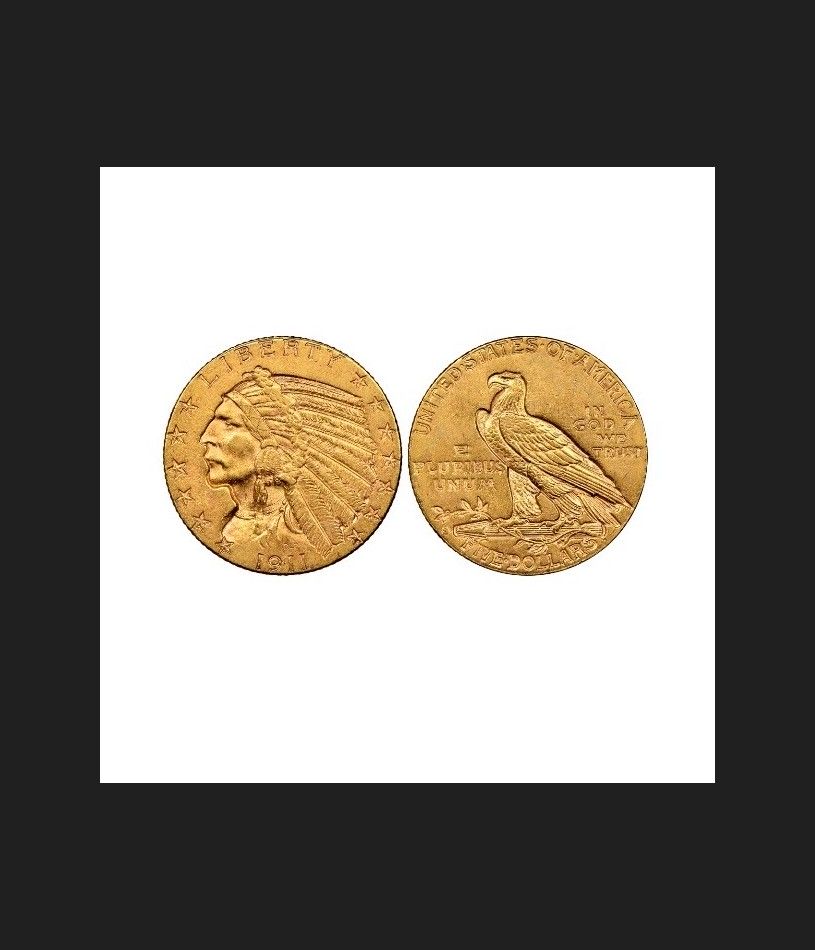 copy of 3 złote monety, 10 $ Indian Head / Eagle 1910 / 1932 rok