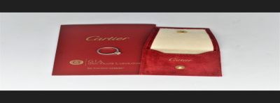 Cartier, platyna 950, brylant 0.26 ct F / IF !!