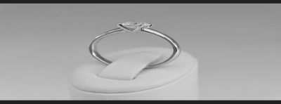 Luksusowy pierścionek "RABAT", brylant 1,02 ct H/VS