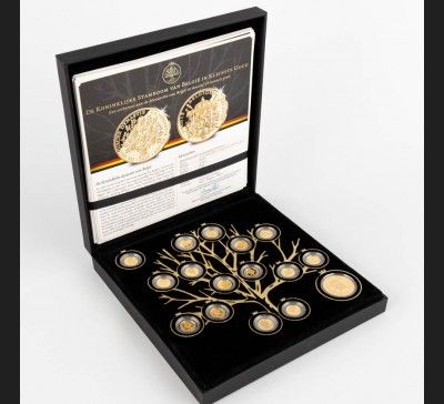 Kolekcja 16 złotych monet...