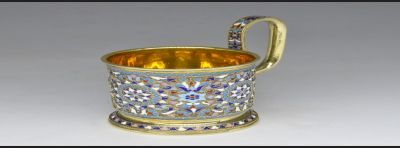 Luksusowe srebro, emalia 1908-1917