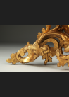 Konsolka barokowa, drewno złocenia II poł XIX wieku