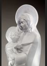 Lalique Rene, "Madonna z Dzieciątkiem", lata 50/60 XX w.